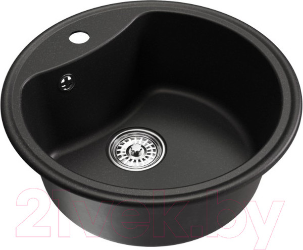 Изображение товара Мойка кухонная Mixline ML-GM09 551805 (ультрачерный)