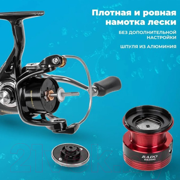Изображение товара Катушка безынерционная Ryobi Bado RB 2000