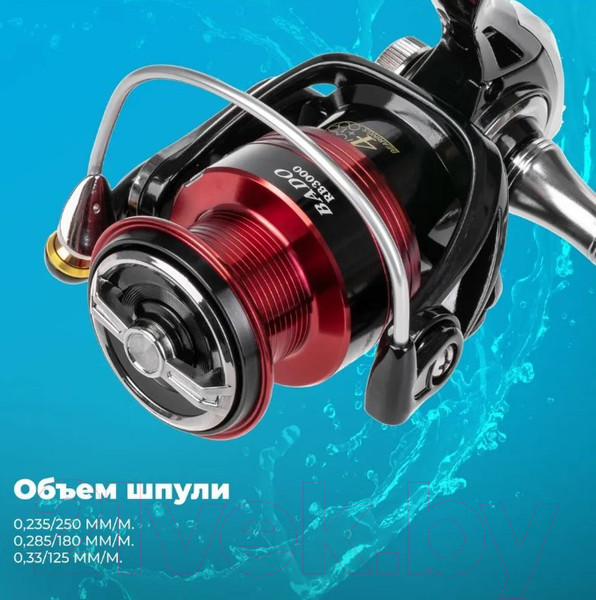 Изображение товара Катушка безынерционная Ryobi Bado RB 3000