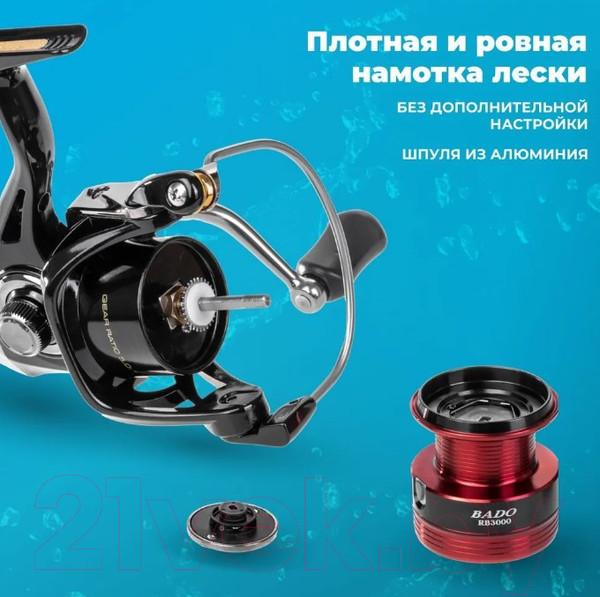 Изображение товара Катушка безынерционная Ryobi Bado RB 3000