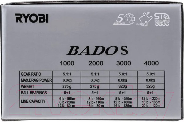 Изображение товара Катушка безынерционная Ryobi Bado S 2000