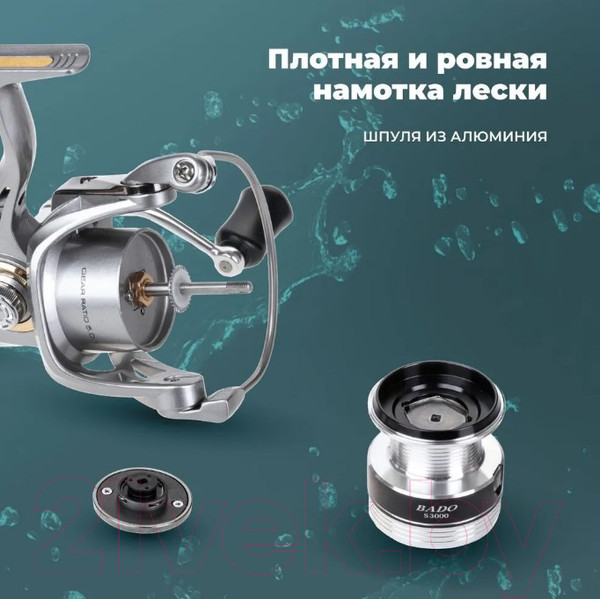 Изображение товара Катушка безынерционная Ryobi Bado S 3000