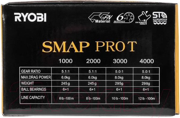 Изображение товара Катушка безынерционная Ryobi Smap Pro T 1000