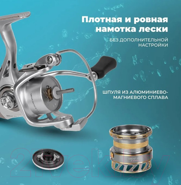 Изображение товара Катушка безынерционная Ryobi Smap Pro T 2000