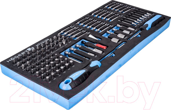 Изображение товара Набор головок, бит Hoegert HT7G150