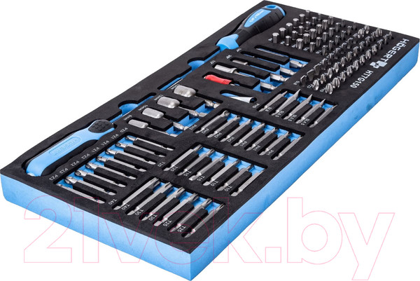 Изображение товара Набор головок, бит Hoegert HT7G150