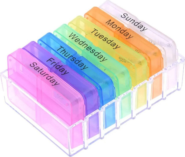 Изображение товара Таблетница Sipl Для лекарств на 7 дней / AG424D