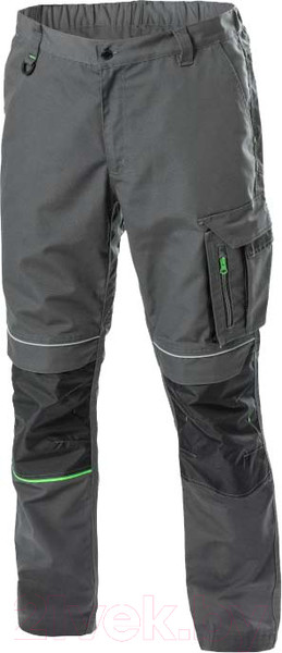 Изображение товара Брюки рабочие Hoegert Lemberg HT5K802-1-L (темно-серый)