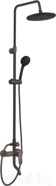 Изображение товара Душевая система со смесителем Gross Aqua Flat GA9008SMD02MB