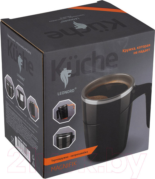 Изображение товара Термокружка Leonord Magnifik / 106039 (черный)