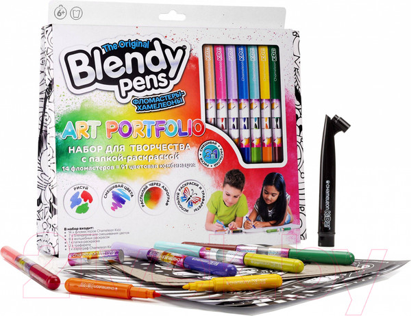 Изображение товара Фломастеры Blendy pens CK1301 (14шт)