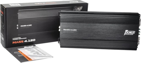 Изображение товара Автомобильный усилитель AMP Mass 4.120