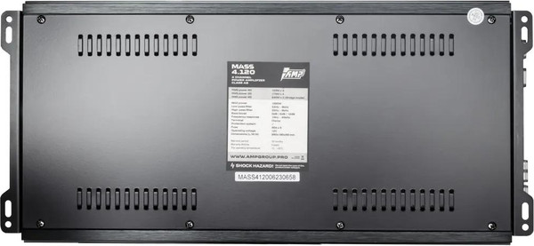 Изображение товара Автомобильный усилитель AMP Mass 4.120