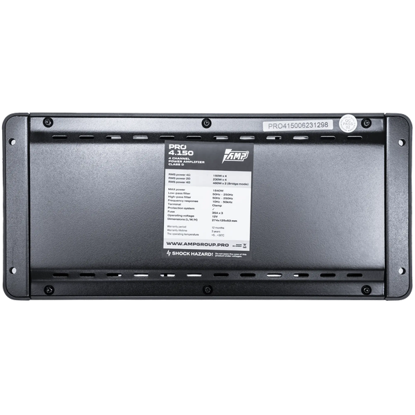 Изображение товара Автомобильный усилитель AMP Pro 4.150