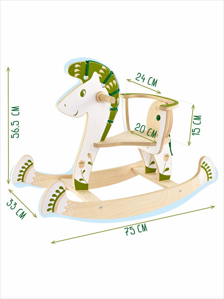 Изображение товара Качалка детская Woody Лошадка Хюгге / 07326