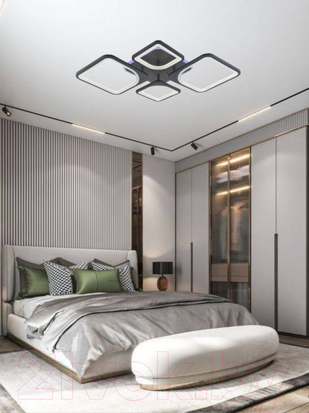 Изображение товара Люстра Aitin-Pro MX30015/2+2 (графит RGB)