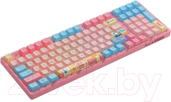 Изображение товара Клавиатура Akko 3098B Doraemon Macaron 3 Modes RGB Hot Swap Akko CS Jelly Blue (1746239)