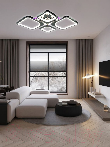 Изображение товара Люстра Aitin-Pro MX30015/2+2 (хром RGB)