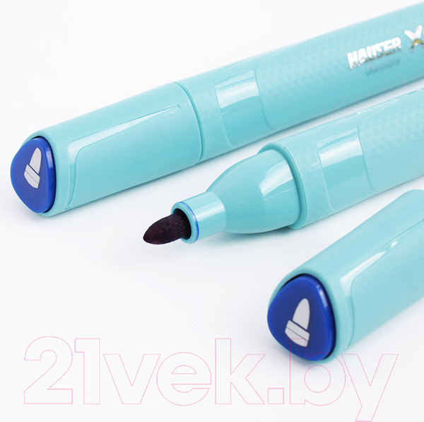 Изображение товара Набор маркеров HAUSER H6345BL (10шт, синий)