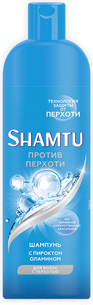 Изображение товара Шампунь для волос Shamtu Против перхоти (500мл)