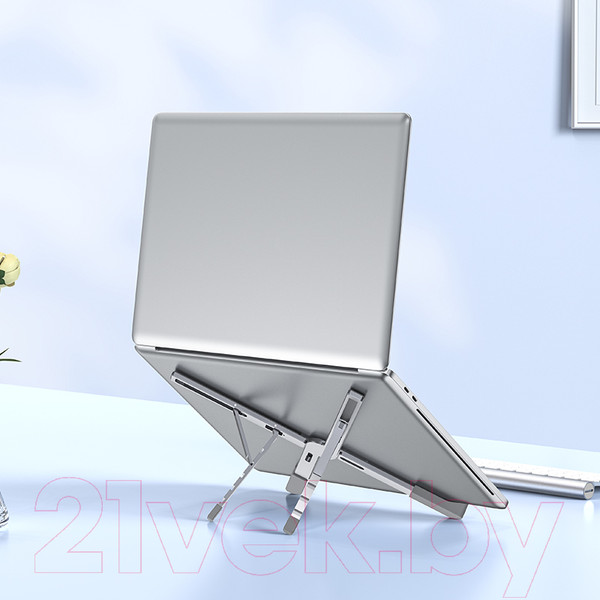 Изображение товара Подставка для ноутбука Hoco PH51X (металлик)