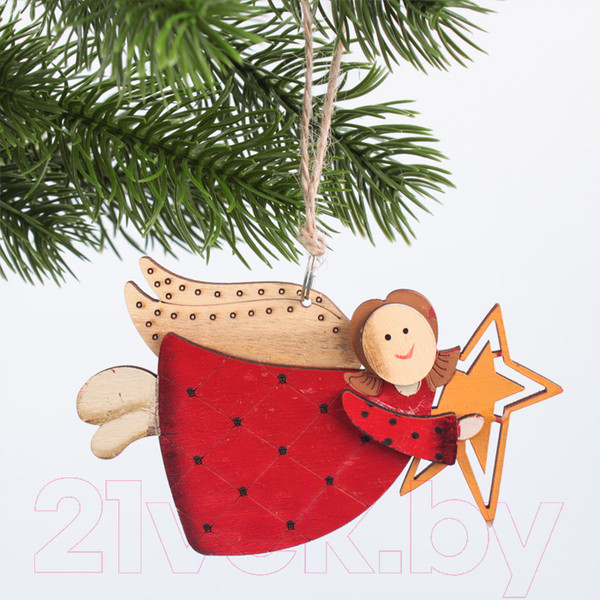 Изображение товара Набор елочных игрушек Darvish Ангел / DV-C-294 (2шт)