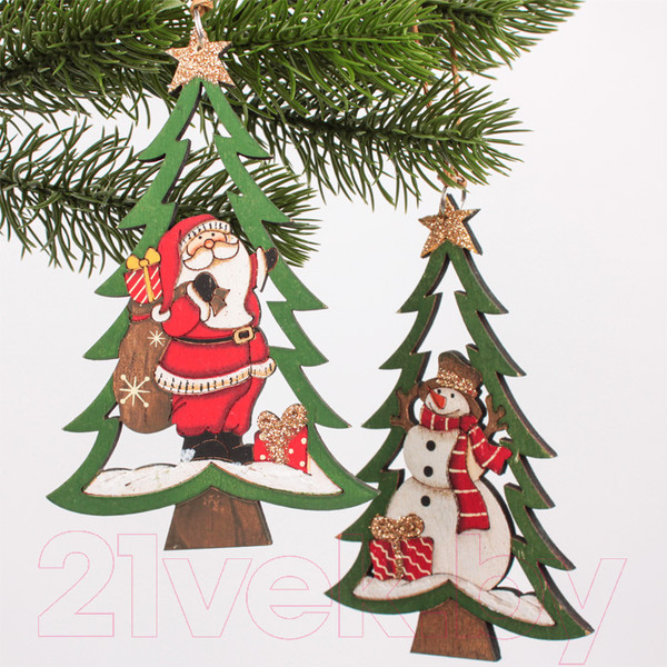 Изображение товара Набор елочных игрушек Darvish DV-C-288 (2шт)