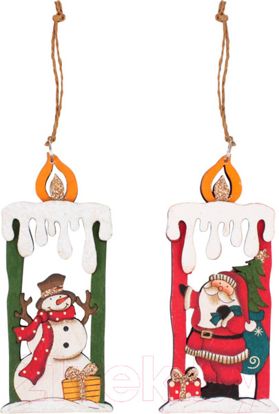 Изображение товара Набор елочных игрушек Darvish DV-C-289 (2шт)