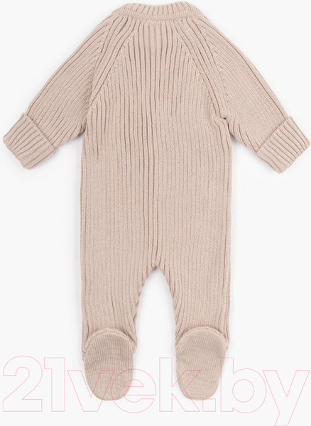 Изображение товара Комбинезон для малышей Amarobaby Pure Love Little / AB-OD23-PLL3/03-74 (бежевый, р.74)