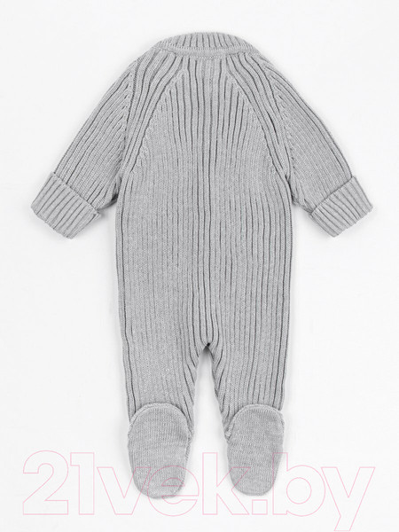 Изображение товара Комбинезон для малышей Amarobaby Pure Love Little / AB-OD23-PLL3/11-62 (серый, р.62)