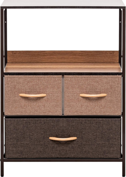 Изображение товара Комод Импэкс Leset Локи 3 ящика (коричневый)