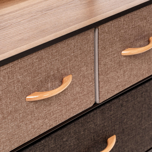 Изображение товара Комод Импэкс Leset Локи 3 ящика (коричневый)