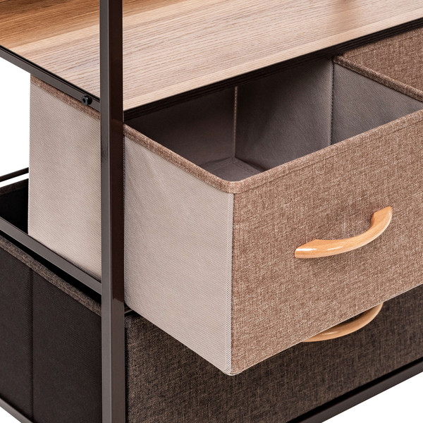 Изображение товара Комод Импэкс Leset Локи 3 ящика (коричневый)