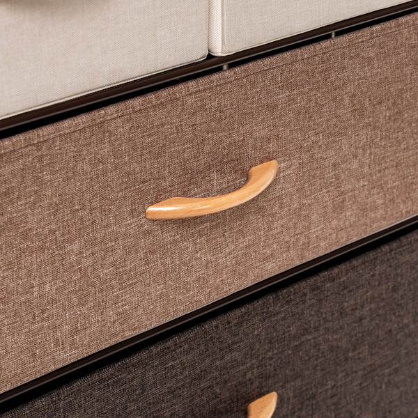 Изображение товара Комод Импэкс Leset Локи 4 ящика (коричневый/бежевый)