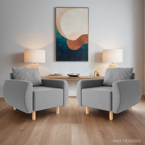 Изображение товара Кресло мягкое Mio Tesoro Тулисия (Twist 19 Grey)