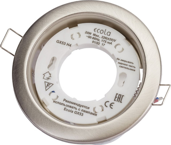 Изображение товара Точечный светильник Ecola FS53H4ECB