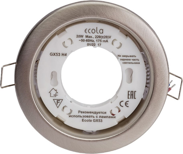 Изображение товара Точечный светильник Ecola FS53H4ECB