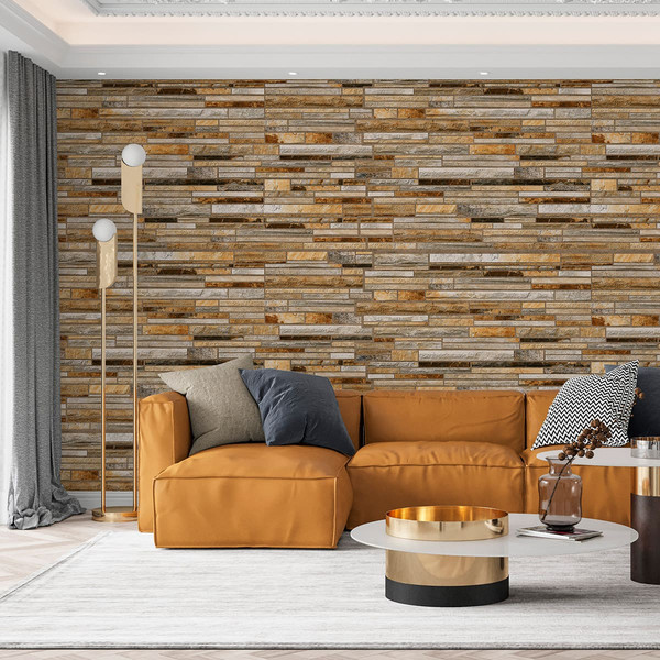 Изображение товара Панель ПВХ Grace м Плитняк златолит (960x500мм)