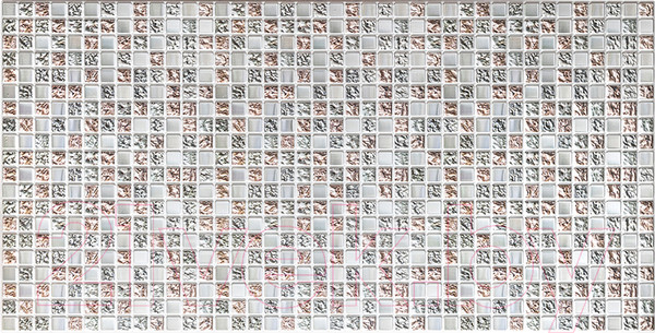 Изображение товара Панель ПВХ Grace Мозаика Коллаж серый (960х480)