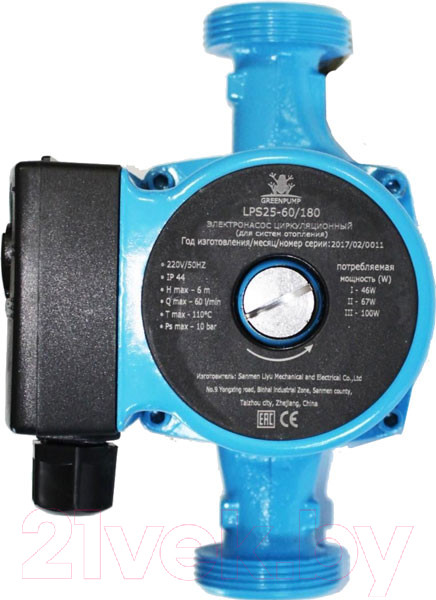 Изображение товара Циркуляционный насос GreenPump LPS 32-60/180