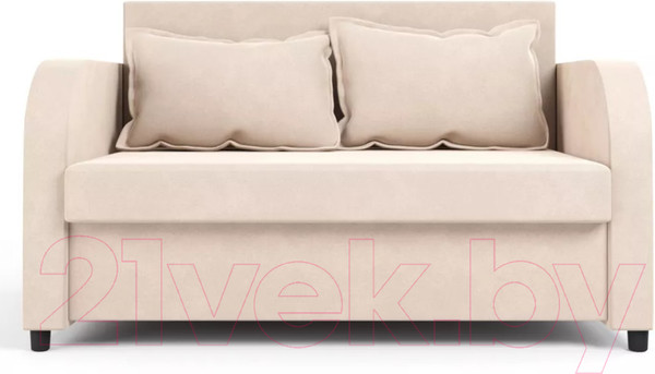 Изображение товара Диван Stolline Алекс 2 (велюр кремовый)
