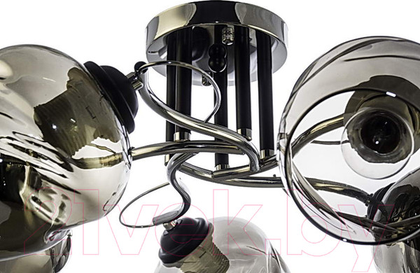 Изображение товара Потолочный светильник Aitin-Pro НПБ 02-5x60-101 / C1725/5 (хром/черный)