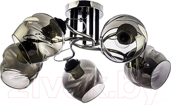 Изображение товара Потолочный светильник Aitin-Pro НПБ 02-5x60-101 / C1725/5 (хром/черный)