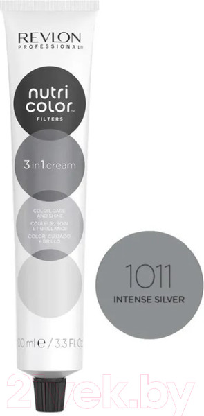 Изображение товара Крем-краска для волос Revlon Professional NСС 1011 (100мл, интенсивный серебристый)