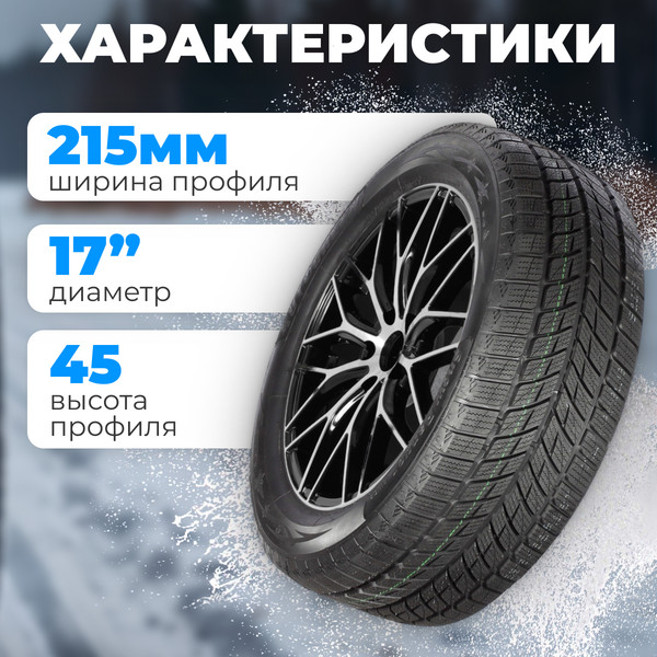 Изображение товара Зимняя шина Autogreen Snow Ranger AW09 215/45R17 91H