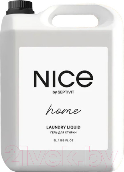 Изображение товара Гель для стирки NICE by Septivit Для всех видов тканей (5л)
