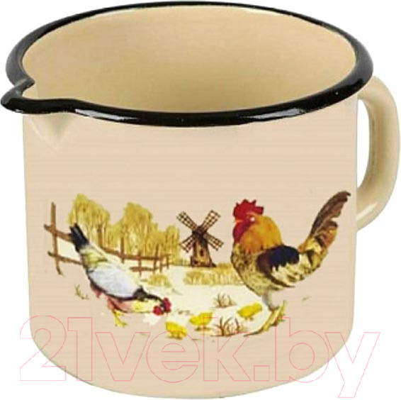 Изображение товара Чашка КМЗ Подворье 40104-072/4 (слоновая кость)