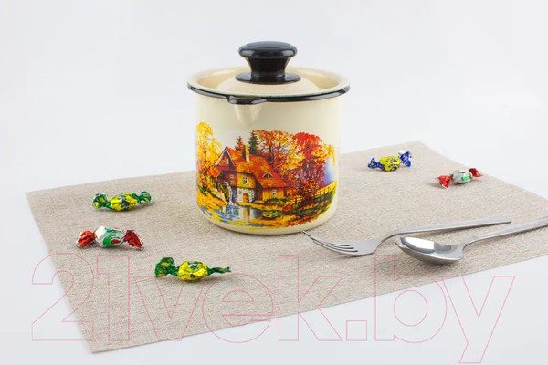 Изображение товара Кружка КМЗ Старая мельница 40204-072/4-У9 (слоновая кость)