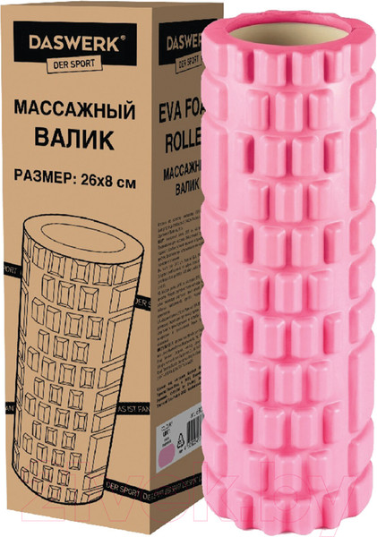 Изображение товара Валик для фитнеса Daswerk 680019 (розовый)
