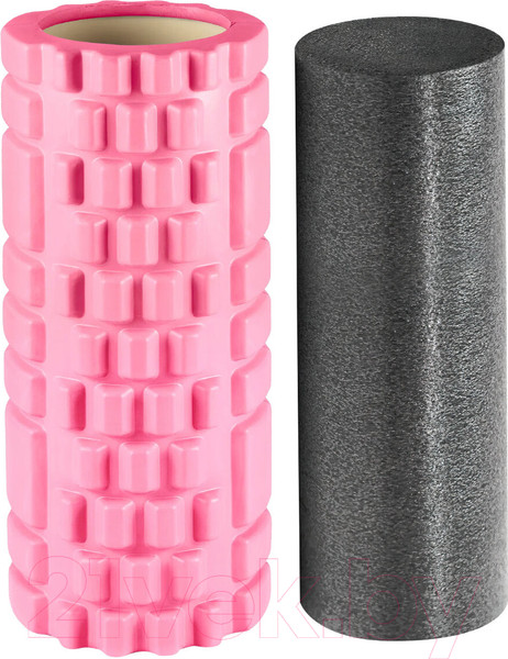 Изображение товара Набор для фитнеса Daswerk 2 в 1 / 680025 (2шт, розовый/черный)